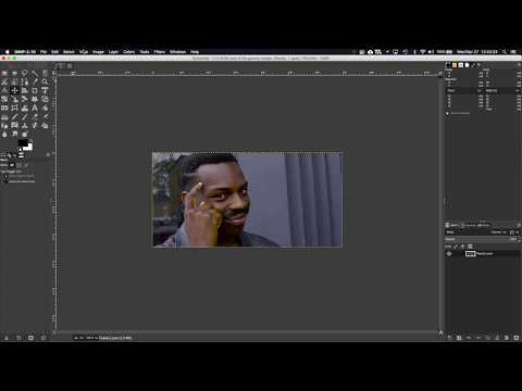 Simple (and short) GIMP Meme Tutorial