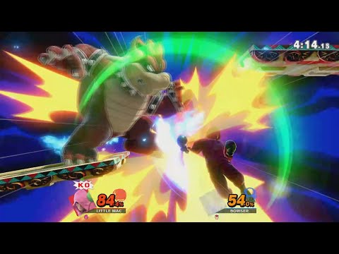 What happens when you parry Little Mac's KO punch