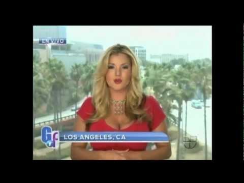 Erika Garza - El Gordo y La Flaca 8/26/11 Rogelio Martinez