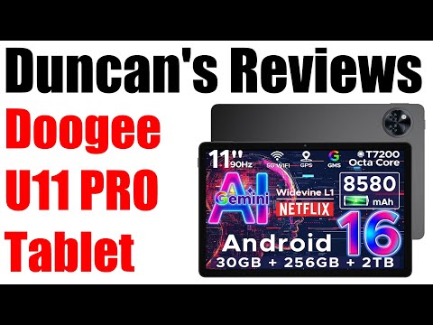 DOOGEE U11 Pro Android Tablet [REVIEW]