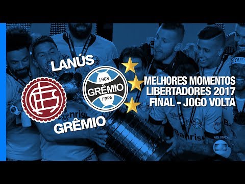 Melhores Momentos - Lanús-ARG 1 x 2 Grêmio - Libertadores - 29/11/2017 - Globo HD