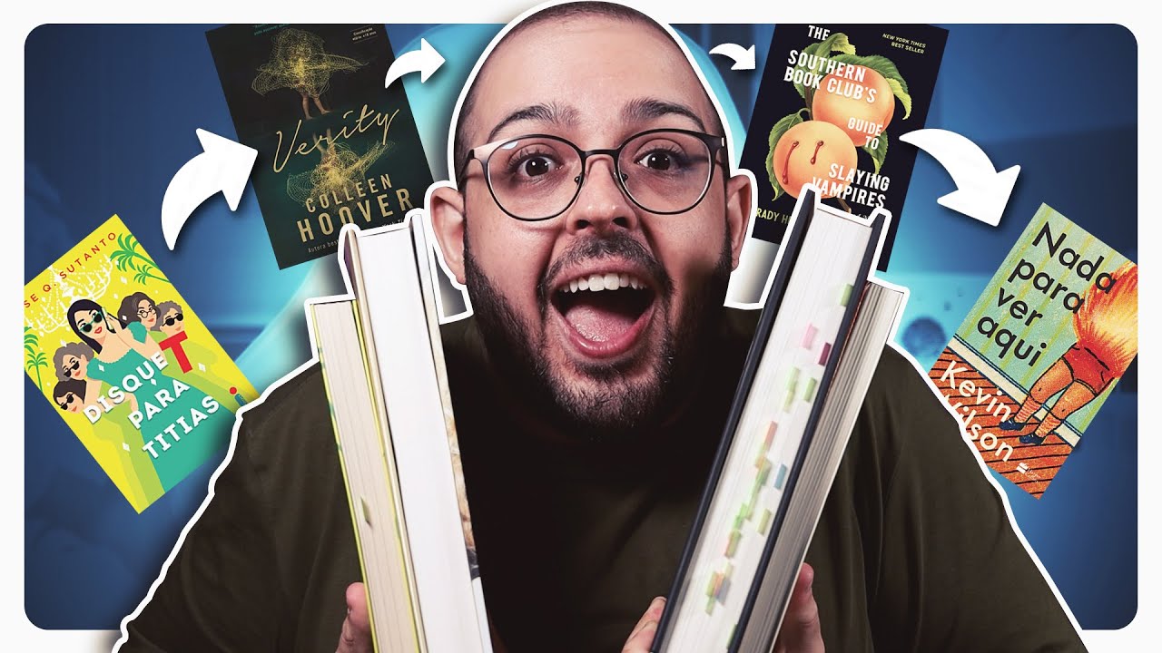 A leitura atual decide o que eu leio em seguida (e foi só livro bom)