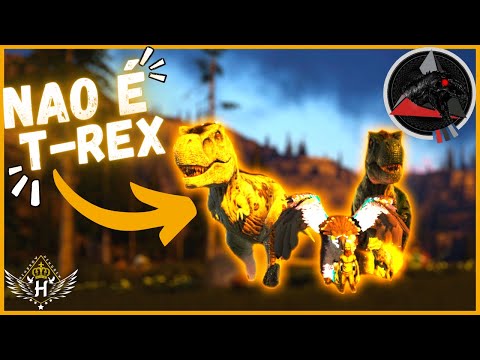 MINI SERIE-Ark ANUNNAKI REBORN Ep.4: GRIFO ELÉTRICO ME SURPREENDEU, E UM TARBOSAURUS.