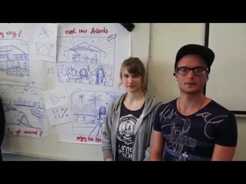 Deutsch-Polnisches Seminar Mai 2015 - Präsentation der Projektgruppe "Pyromagic Kajak Tour"