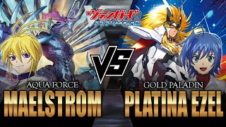 [แวนการ์ด D] ไม่มีเวลาให้เสียใจ เข้าสู่รอบชิงเอเชียเซอร์กิต! [Glory Maelstrom VS Platina Ezel]