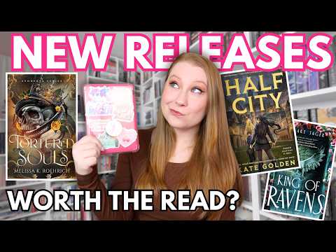 are these new releases worth the read? 👀 In Depth Book Reviews | ARC Reading Vlog