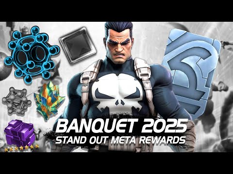 Banquet Event 2025 - Stand Out Milestone Rewards and Meta Rank Rewards | Marvel Contest of Champions