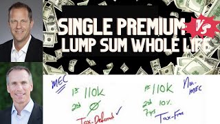 Single Premium vs Lump Sum Cash Value Life Insurance
