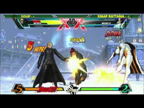 206 Tuesdays #5 - LF UMvC3 - Soup vs XMAP Rattana