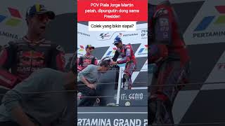 Download lagu Piala Jorge Martin Patah, dipungutin presiden#motogp #gphariini #infogp #infomotogp #mandalika mp3