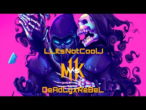MK11 LLItsNotCoolJ (Noob) vs DeAdLyxReBeL (Kollector) Battle of the Unorthodox Variations! FT10