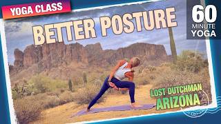 Better Posture in One Hour - A Posture Improvement Yoga Class - Five Parks Yoga w Erin Sampson