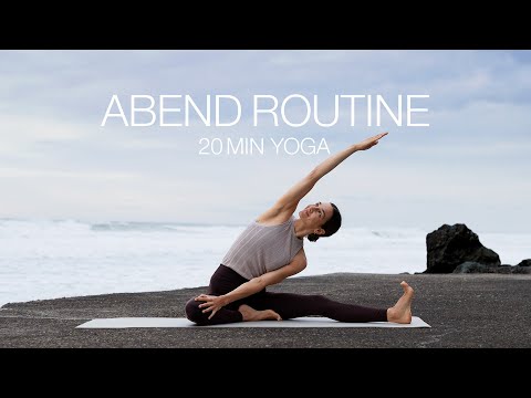 Sanfte Yoga Abendroutine | Fokus Rücken, Hüfte & Schultern | 20 Min Abend Yoga Flow zur Entspannung
