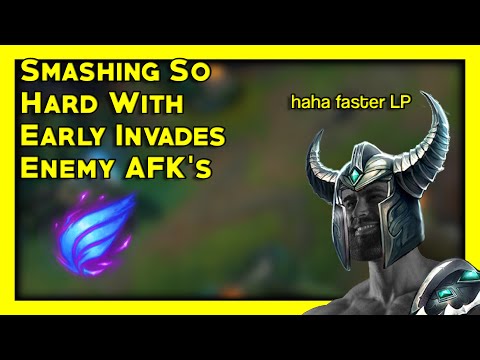 These Mid Tryndamere invades were so powerful they AFK'd. - Mid Tryndamere Yasukeh