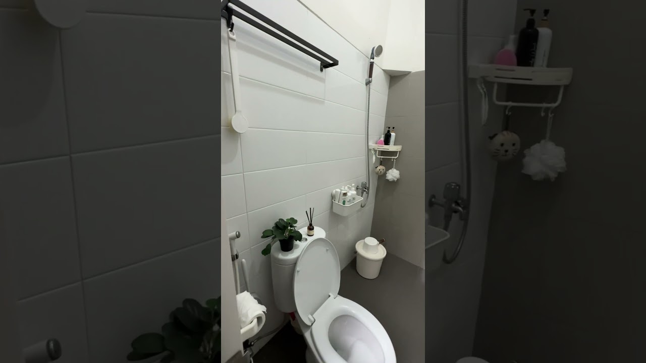 Inspirasi kamar mandi simple minimalis #inspirasirumah #bathroom