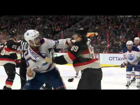 Darnell Nurse fights Max McCormick 02/04/16