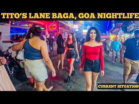Tito's Lane Nightlife | Titos Lane Baga Goa | Titos Lane Club | Goa Nightlife | Baga Nightlife
