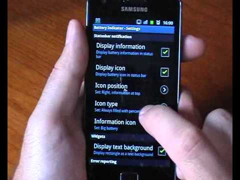 Battery Indicator Video