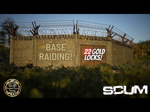 Base Raid In Scum, 22 Gold Locks Picked New Personal Record! Base Raiding And Lockpicking In Scum.