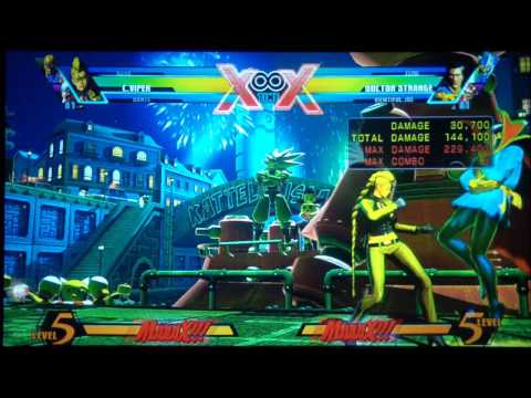 UMVC3: Basic C. Viper Combo Tutorial Pt.3 (Step by Step)