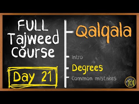 The BEST 30-day Program for Tajweed - DAY 21 | Arabic101
