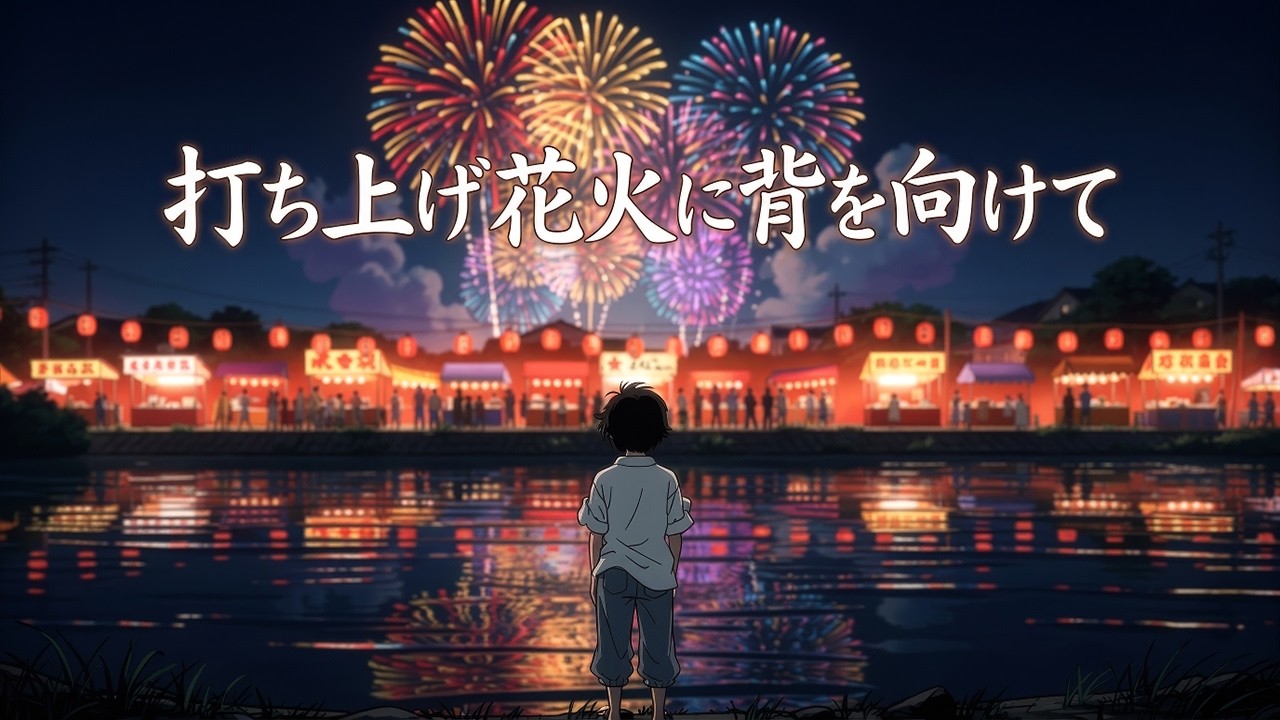 夏の夜に聞きたいチルソング「打ち上げ花火に背を向けて」(Official Music Video)