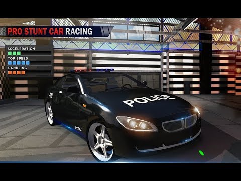 Impossible Police Car Stunt Racing : Stunt Car Games