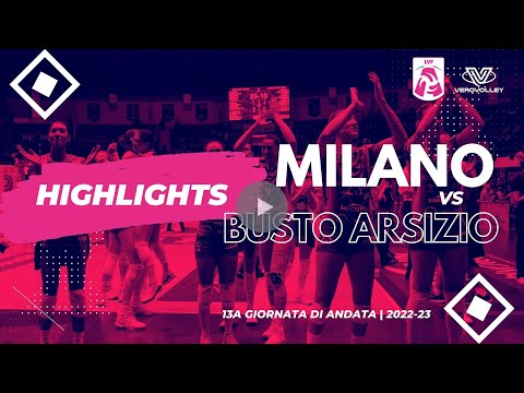 Highlights | Vero Volley 3-0 Busto Arsizio | 13a giornata andata 22-23
