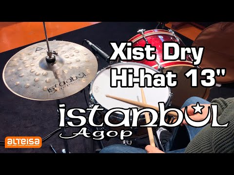 Istanbul Agop Xist Dry Hi-hat 13" sound test — Alteisa Sonido