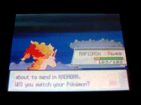 Pokemon Soul Silver Walkthrough-62 final silver battle?