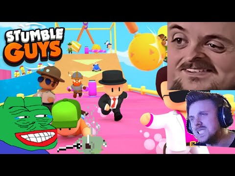 Forsen Plays Stumble Guys Versus Streamsnipers - Part 1 (With Chat)