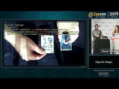 Algorithm Magic - René Rivera - CppCon 2019