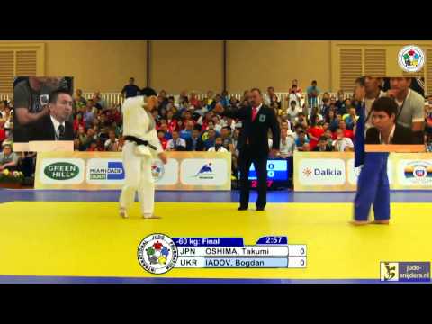 Judo 2013 Wold Championship Miami Cadets: Oshima (JPN) - Iadov (UKR) [-60kg] final