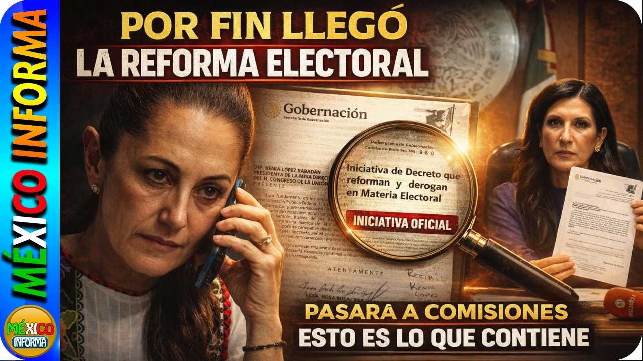 POR FIN LLEGÓ LA REFORMA. REVELAN LO QUE CONTIENE. YA SE SE ENTERÓ TODO EL CONGRESO. ASÍ FESTEJARON.