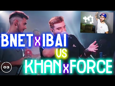 IBAI Y BNET VS FORCE Y KHAN *REACCIÓN* | LA BATALLA MÁS ENTRETENIDA DEL AÑO