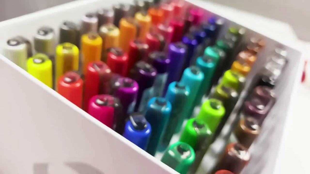 Набор маркер-кистей Karin "Brushmarker Pro" Солнце и листва 12 цв. видео