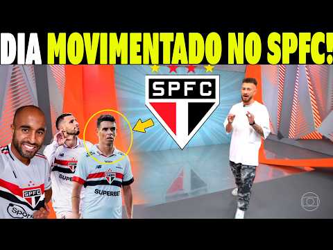 GLOBO ESPORTE SÃO PAULO! BUSY DAY AT SPFC! NEWS ABOUT CALLERI AND LUCAS...''NEWS FROM SÃO PAULO T...