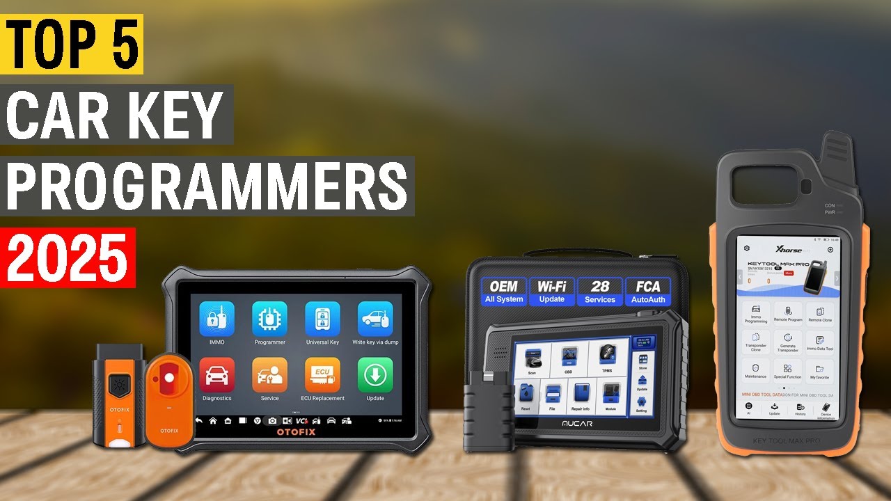 Top 5 Best Car Key Programmers for 2025 | Affordable & Professional Key Programming Tools