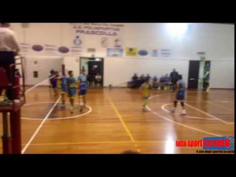 Erredì Volley Taranto - Volley Grottaglie 3-0, il punto decisivo di Siena
