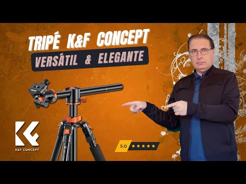 Review do Tripé de Alumínio da K&F Concept
