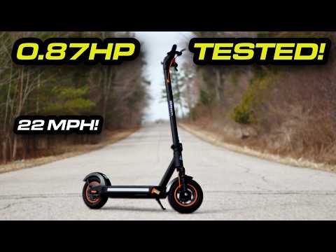 What Happens at 22 MPH on a Scooter? Hiboy MAX Pro Review