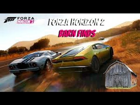 Forza Horizon 2: All Barn Finds