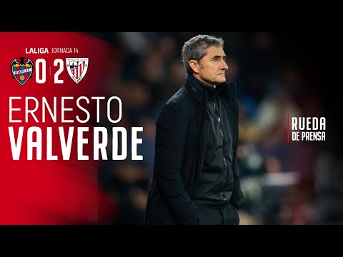 Imagen de portada del video Ernesto Valverde | post Levante UD 0-2 Athletic Club | 14.J LaLiga EA Sports