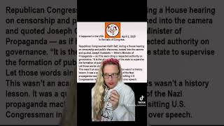 For those that don’t know, Joseph Goebbels was Hitler’s propagandist. #ww2 #redlipresistance #trump