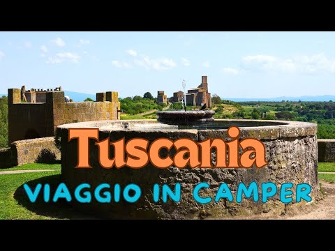 The magnificent city of Tuscania - Incredible views, magical alleys, palaces, fountains, and chur...