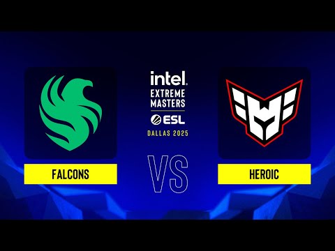 Falcons vs. HEROIC - IEM Dallas 2025 - Group B