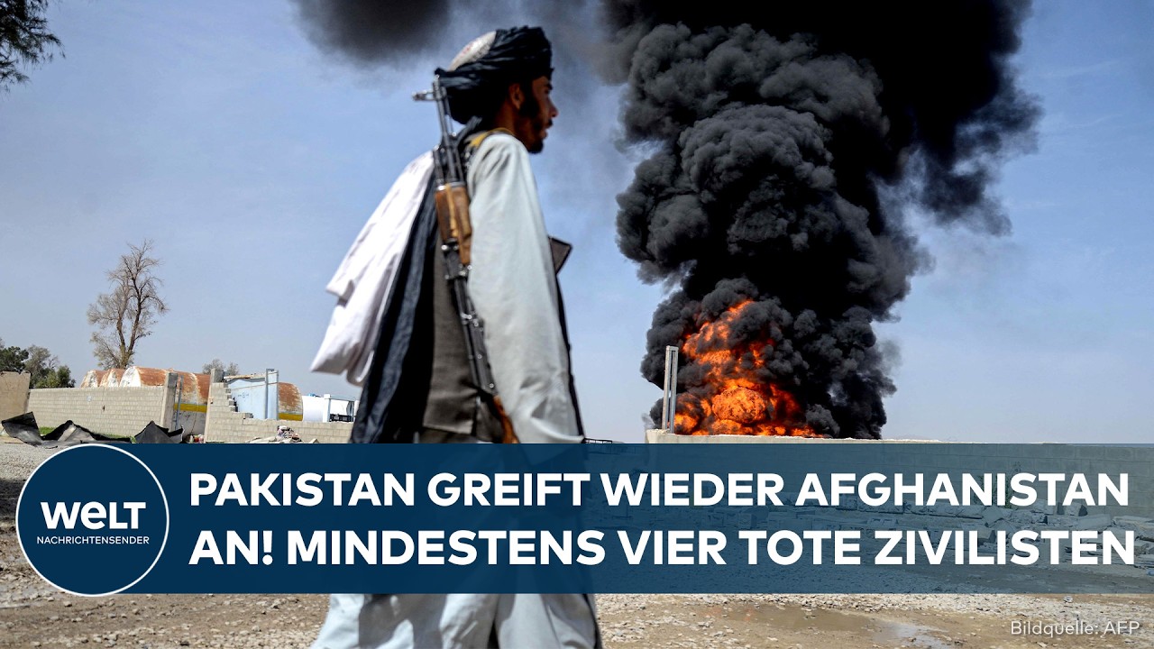 KONFLIKT ESKALIERT: Pakistan greift erneut im Landesinneren Afghanistans an