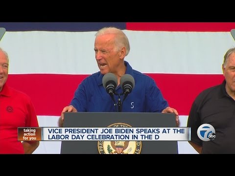 Joe Biden visits Detroit