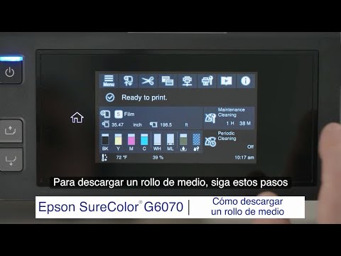 Procedimiento para Descargar o Retirar un Rollo de Papel