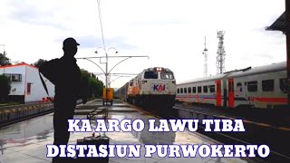 Download lagu KA Argo Lawu Tiba di Stasiun Purwokerto mp3